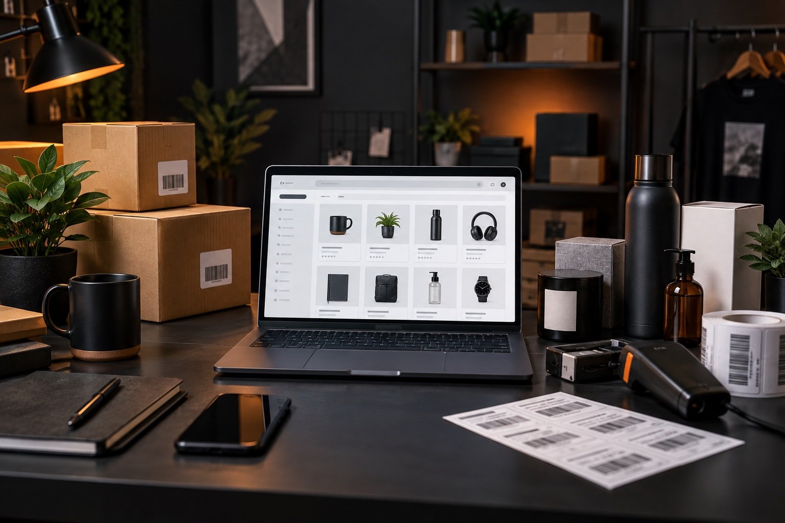 Store setup planning